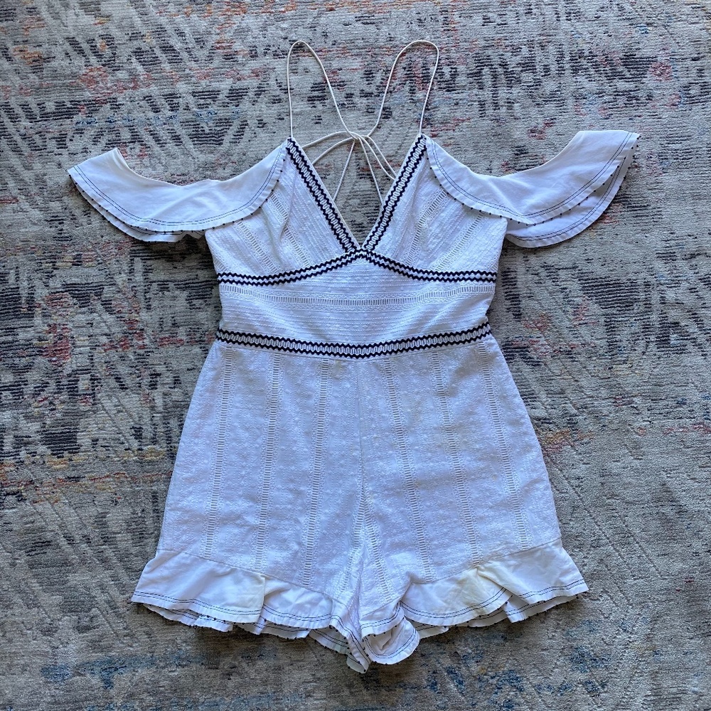 White Romper